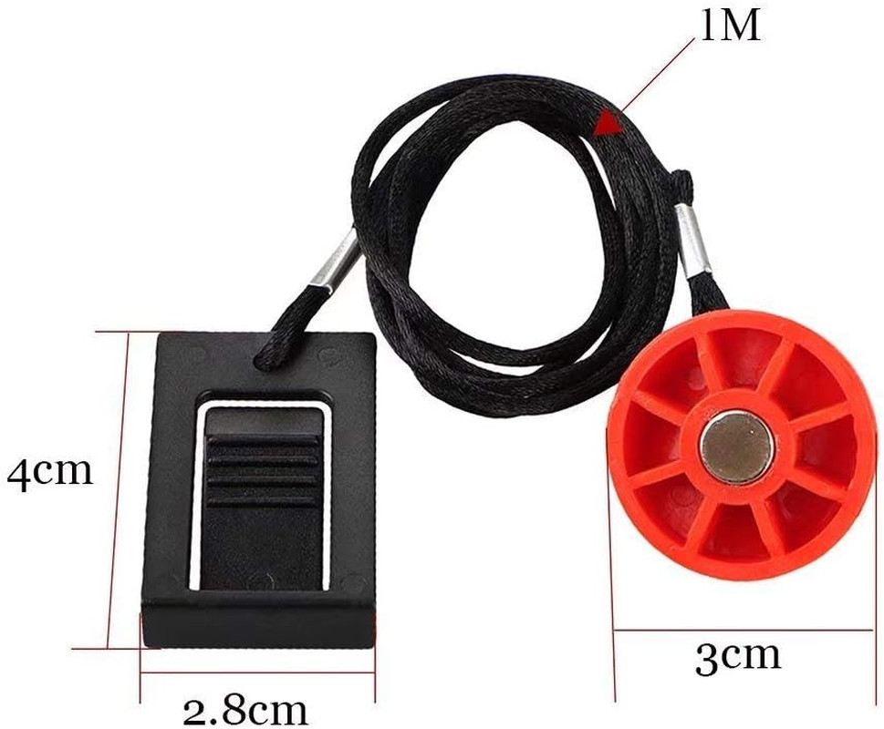 Treadmill Universal Safety Key Compatible with Most Nordictrack, Proform,Image,