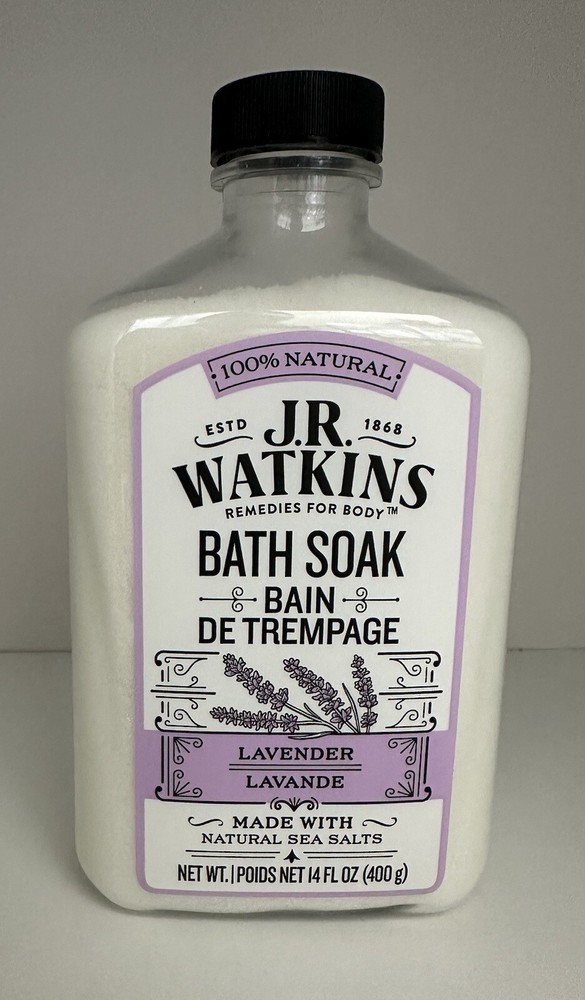 J. R. Watkins  Lavender Bath Soak 14 oz