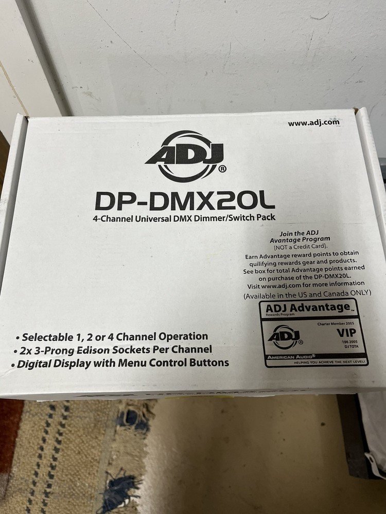 American DJ DP-DMX-20L DMX Dimmer Pack