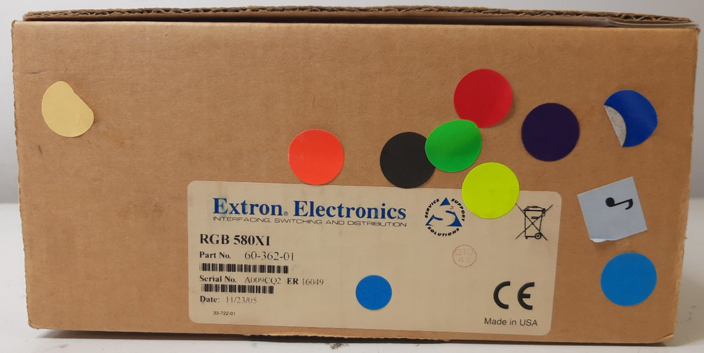 New Open Box Extron RGB 580xi
