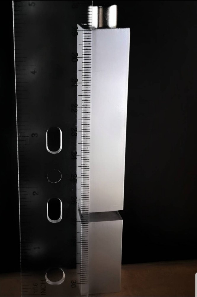 Science Art - "Dichotomy" True Levitation Bismuth, Element 83 Handcrafted Maglev