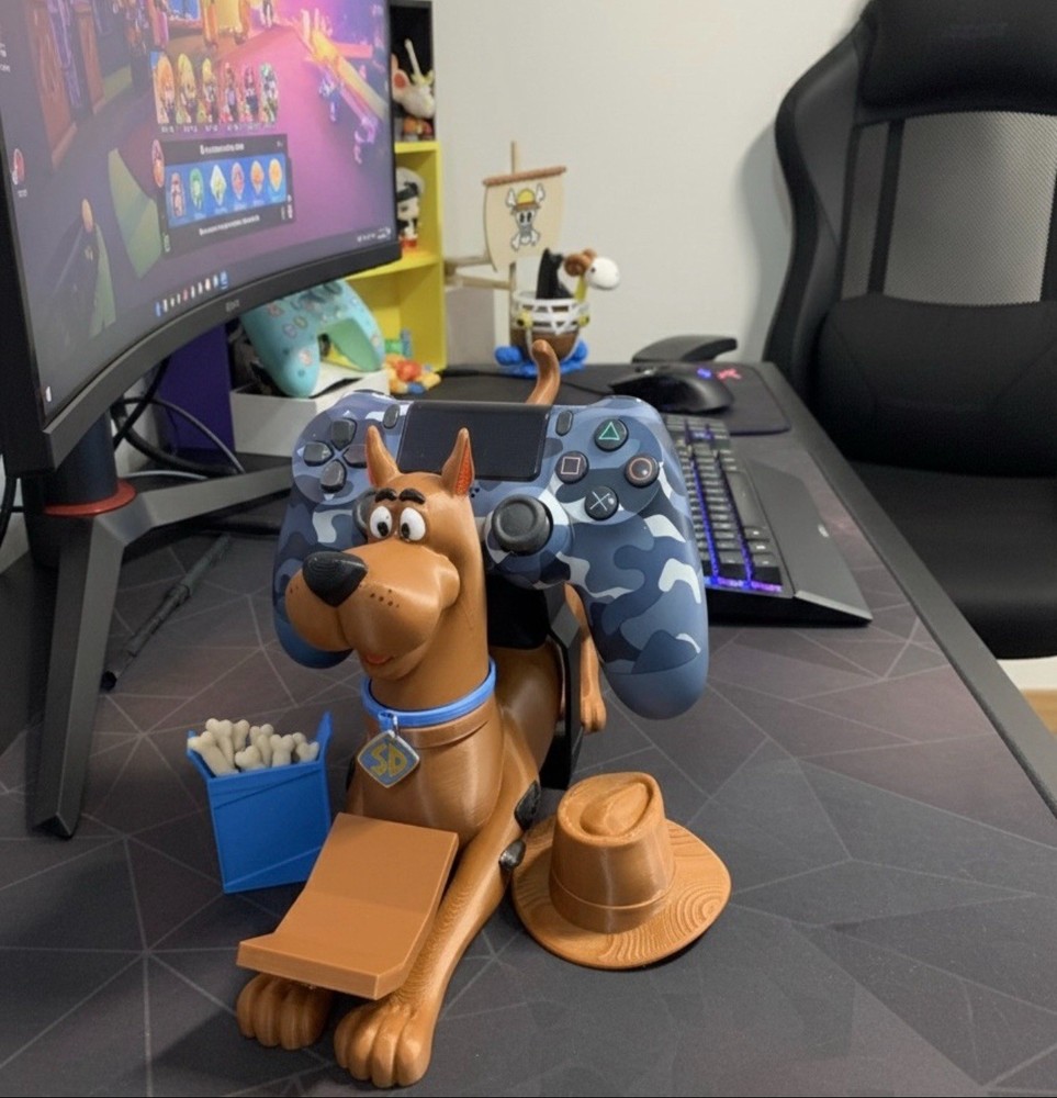 Scooby Doo Controller Holder, Desk Decoration-Fit With All Controllers