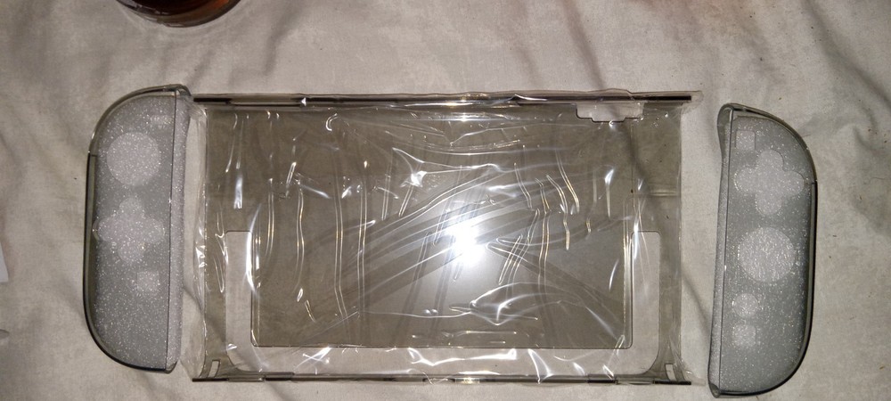 ivoler Crystal Protector Clear Shell for Nintendo Switch Console Anti-Scratch