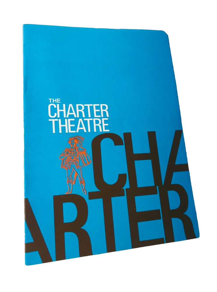 Theatre Programme The Charter Theatre Vintage ra