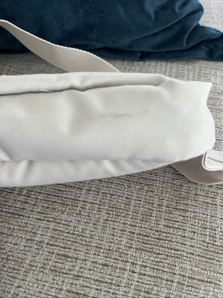 Adidas Cream Belt Bag with Adjustable Strap