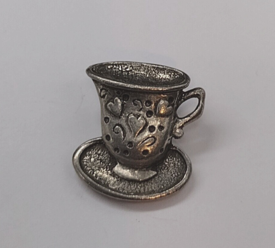 Drinking Coffee Tea Cup Mug Small Tack Pin