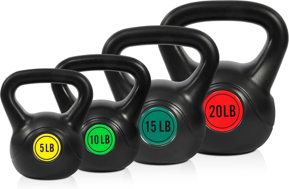 Strength Training Set 5-20lb Kettlebells