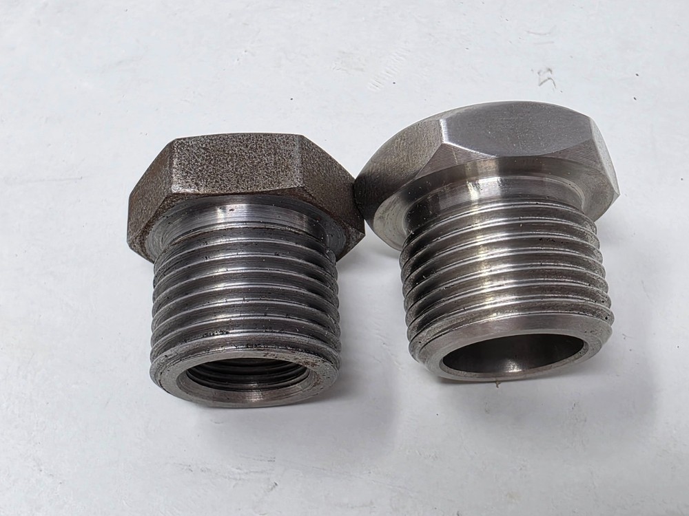 2 Pack Premium Thread Adapters 1/2x28 2 different sizes