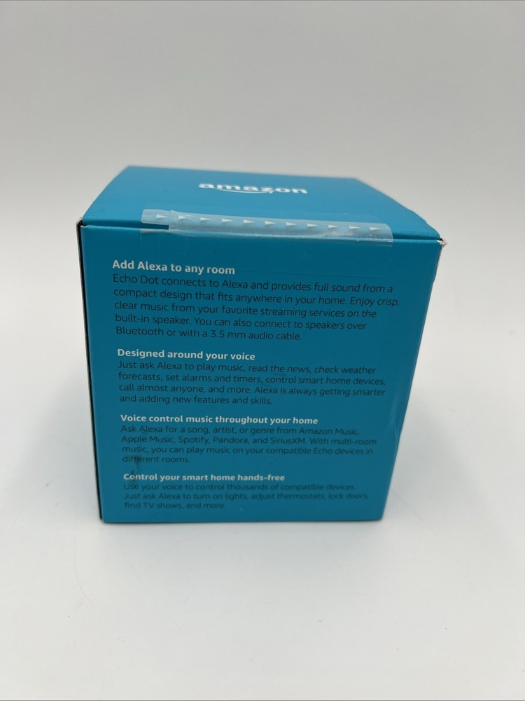 New Amazon Echo Dot 3rd Generation Smart Speaker - Gray **NEW