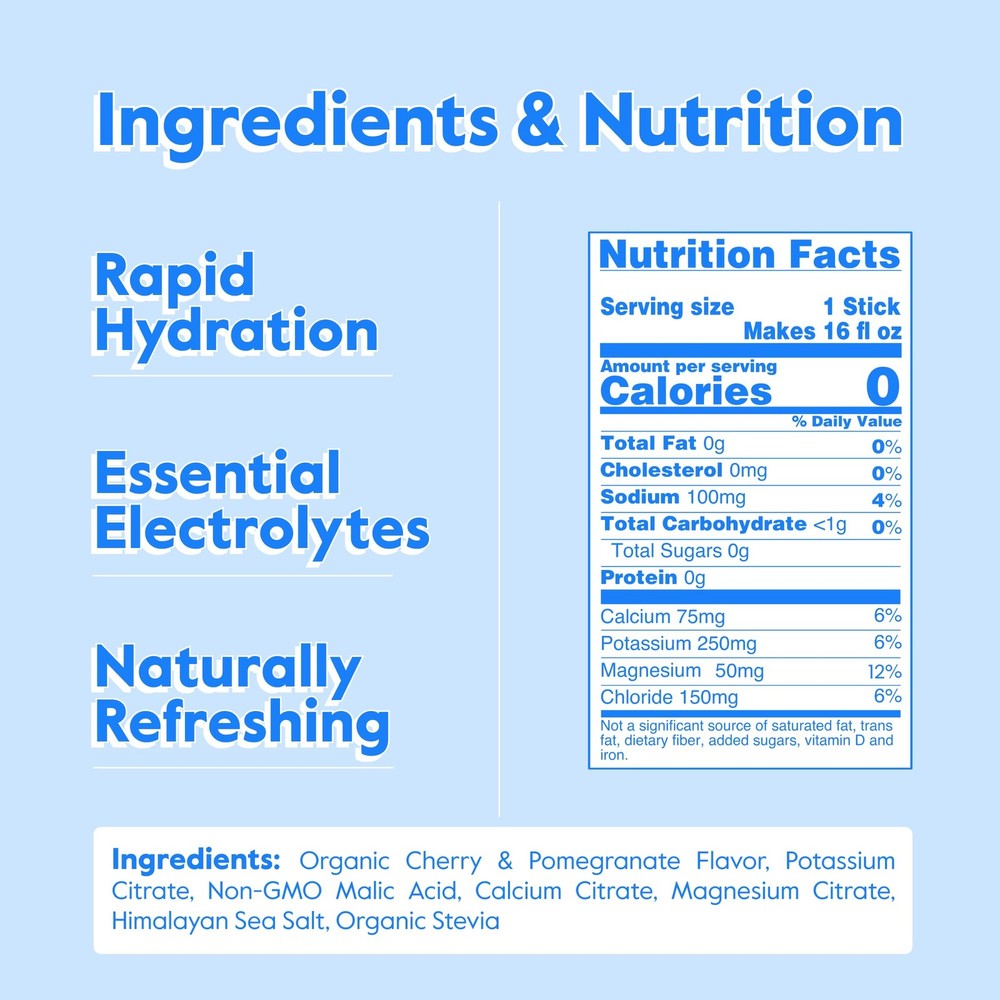 Nectar Hydration Packets - Electrolytes Powder - No 30 Servings (Pack of 1)