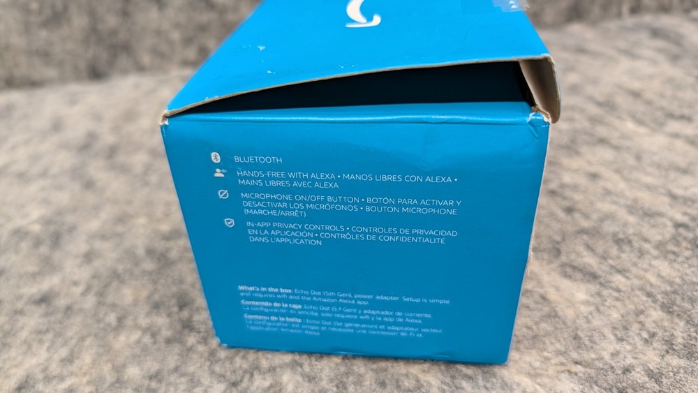 Amazon Echo Dot 5th Gen. Smart Speaker - Glacier White 🔥New Open Box🔥