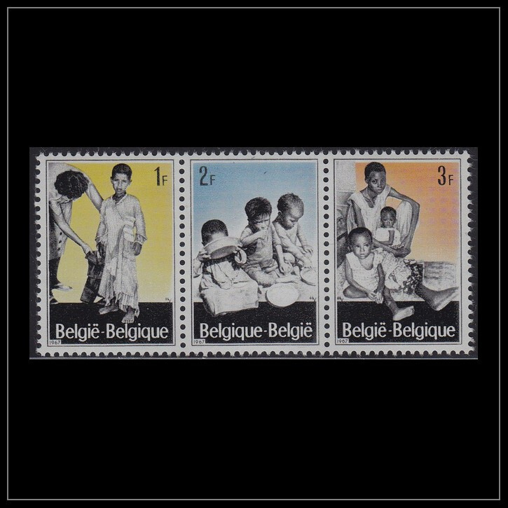 Belgium 1967 (1410-1412) Refugees