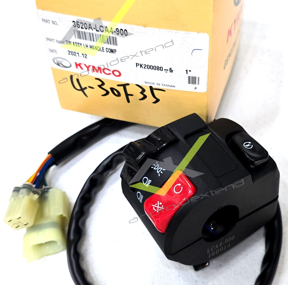 KYMCO MXU50/150 LEFT SWITCH HANDLE 3520A-LCA4-900