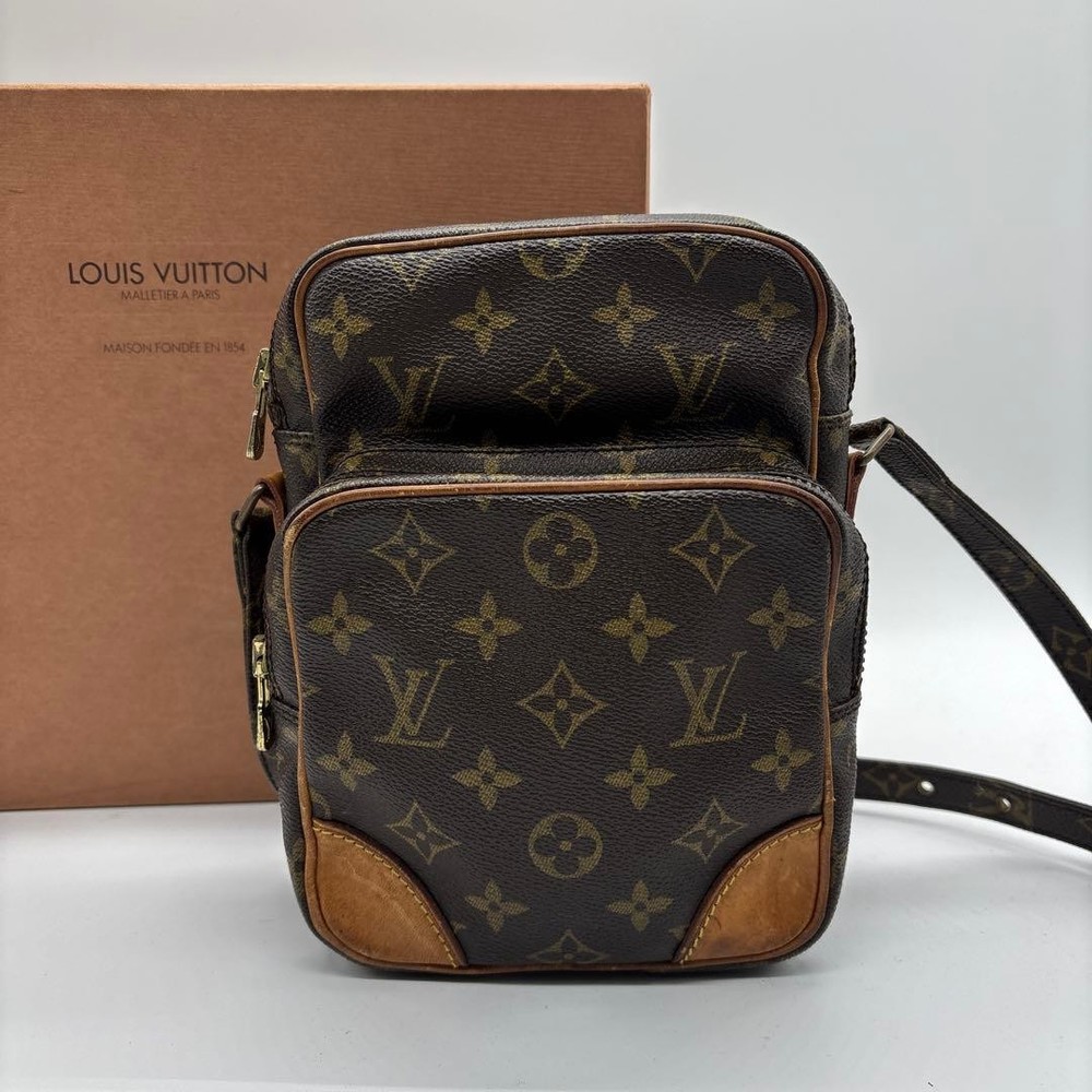 Louis Vuitton Amazon Monogram Shoulder Bag Used
