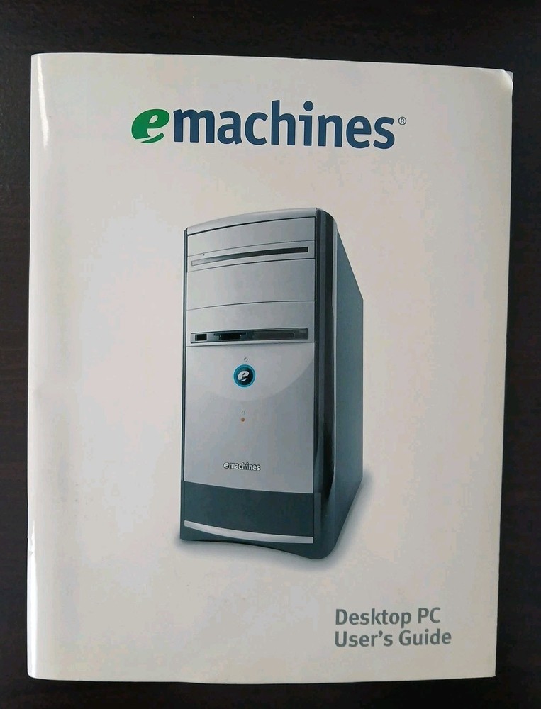 emachines Desktop PC User's Guide 2004