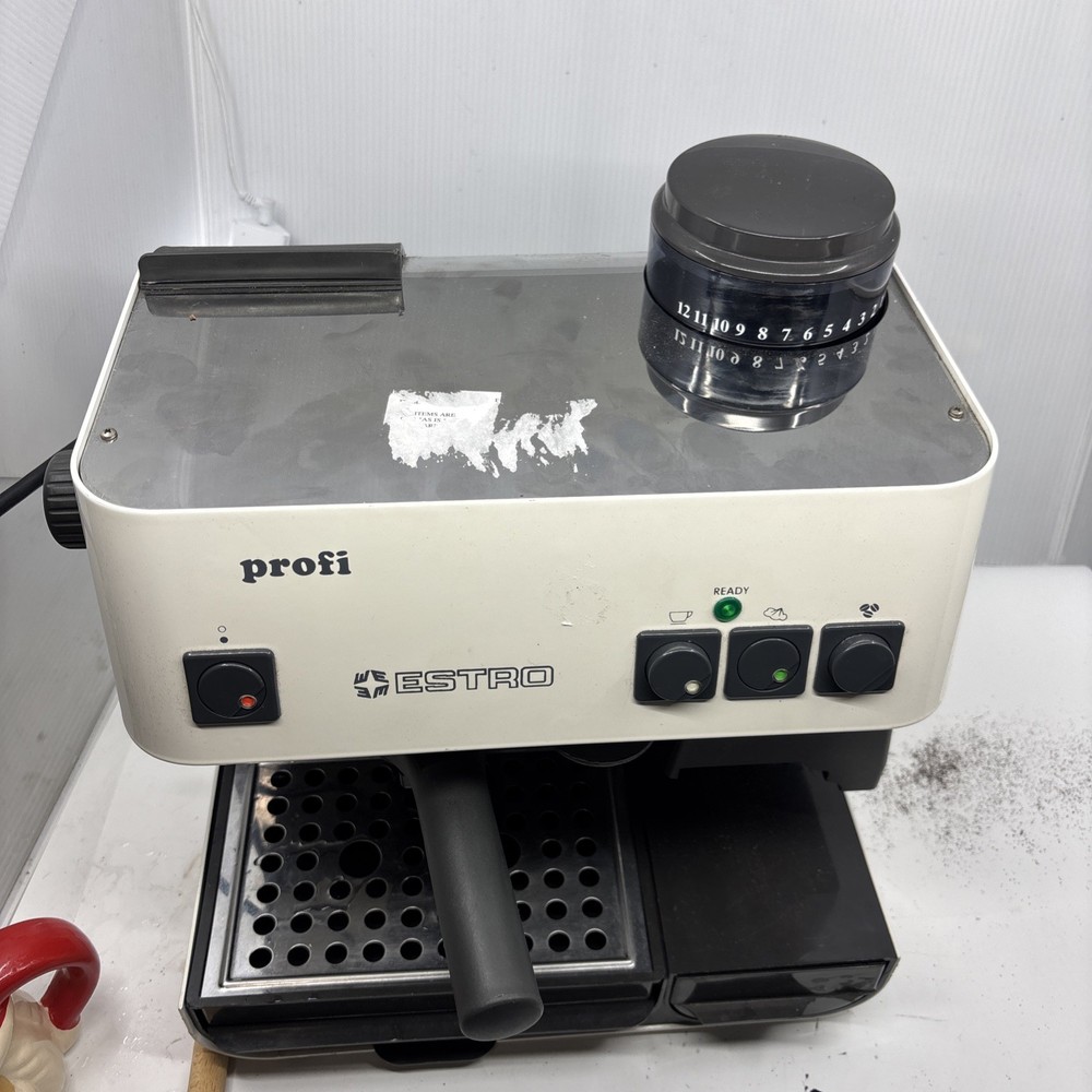 Estro Profi Espresso Machine COM 002 - WORKS