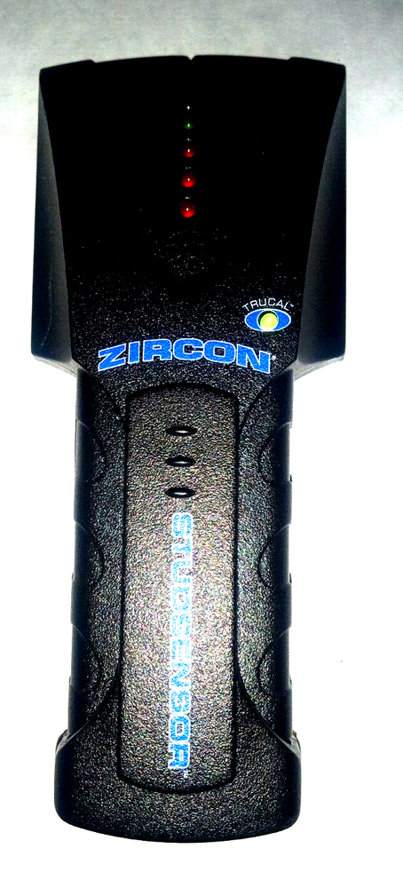 Zircon StudSensor with Pinch Grip Handle Black Stud Finder