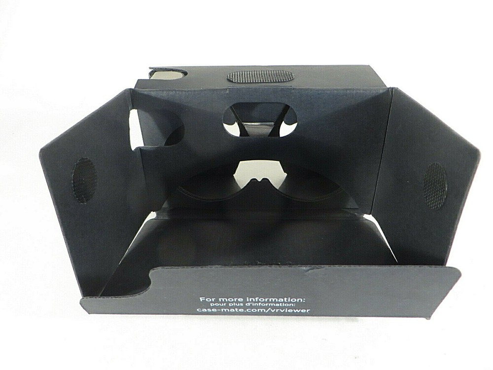 Virtual Reality Viewer Smartphone Black Cardboard