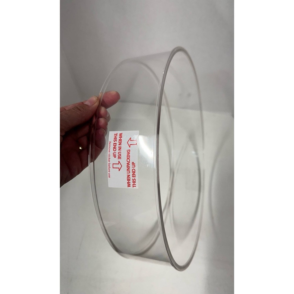 New NuWave Oven Pro 3" Replacement Plastic Extender Ring Clear Genuine 13" Wide