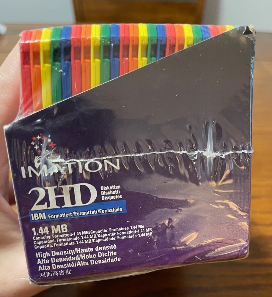 50 Count Imation 2HD Floppy Disks