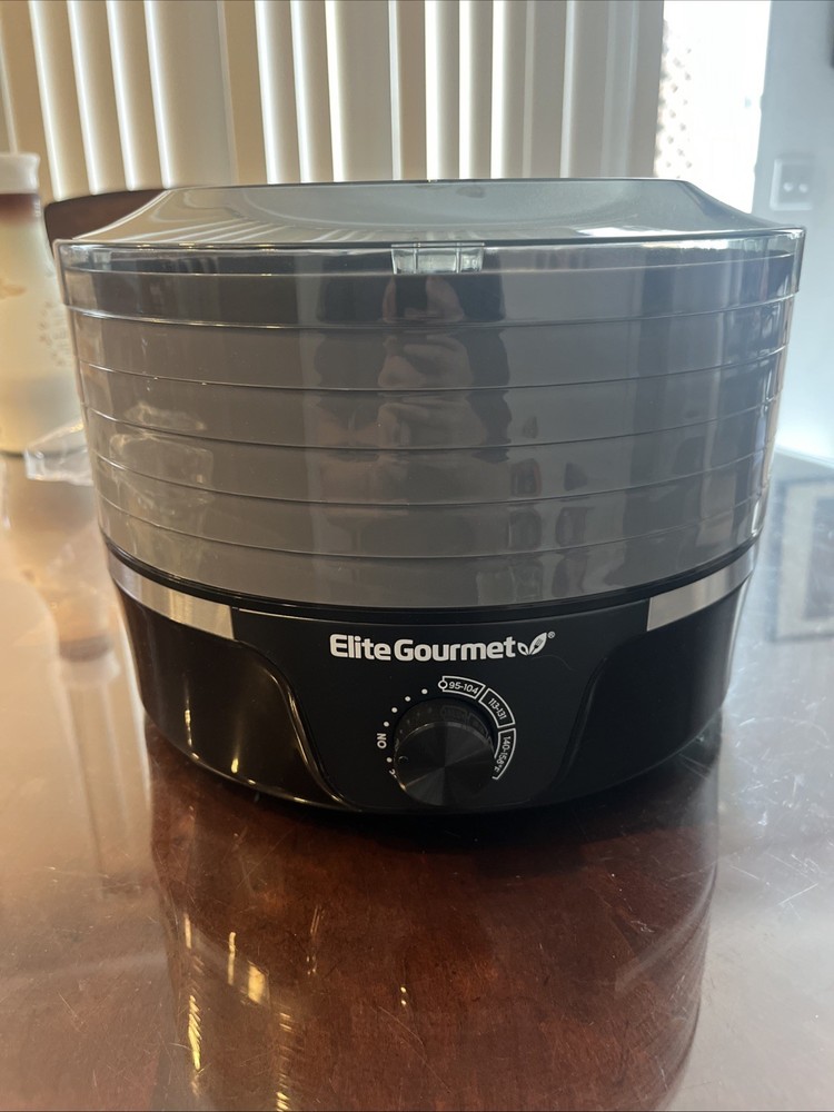 Elite Gourmet EFD319 Food Dehydrator - Black