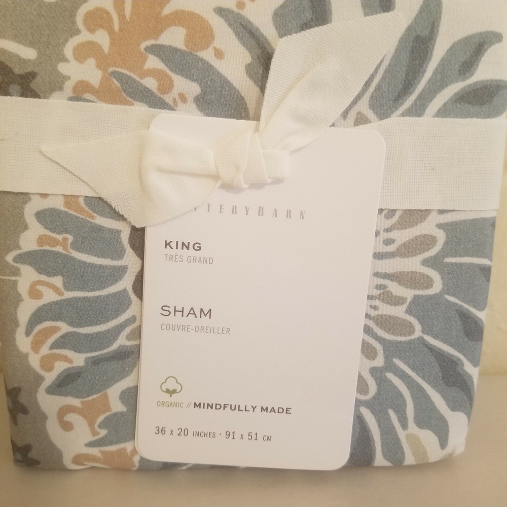 Pottery Barn Joni Organic King Sham