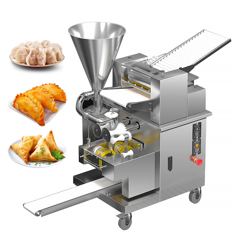 Automatic Big Size Empanada Machine Large Handmade Dumpling Samosa Making Machin