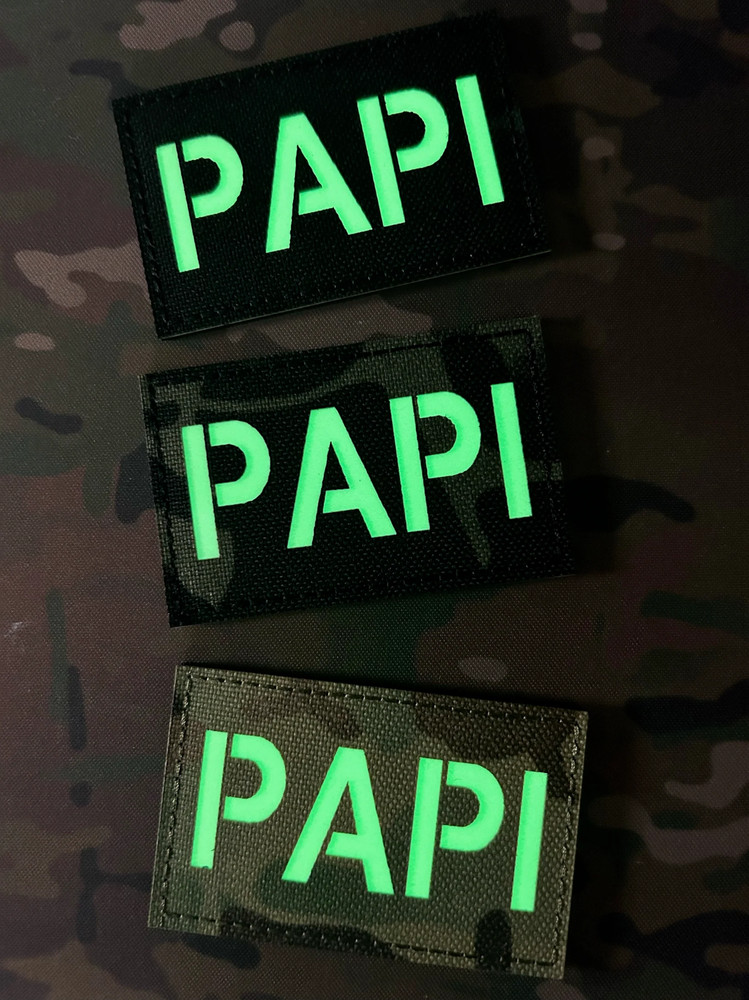 OTXNATION OTX NATION PAPI MULTICAM BLACK PATCH IDENTIFIER MCB GITD HOOK BACKING