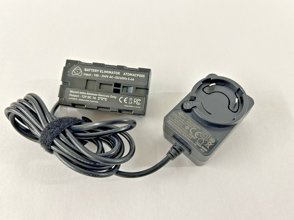 A/C Power Supply Bundle for ATOMOS Monitors (NP-Connector)