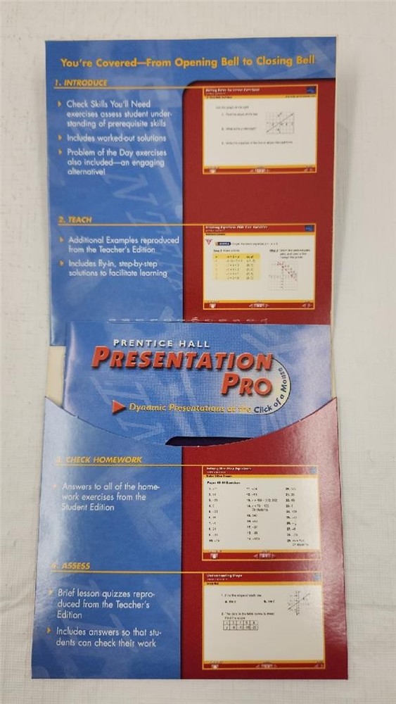 Prentice Hall Presentation Pro Mathematics Course 3 CD-ROM