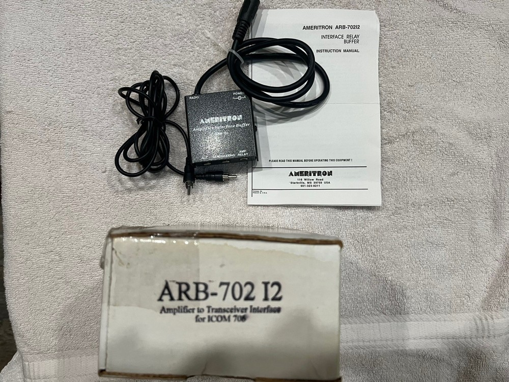 Ameritron ARB 722 I amplifier to transceiver interface