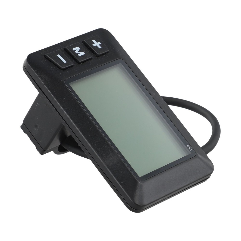 5 Pin Waterproof LCD Display for E Bikes Supporting 24V 36V 48V Voltage