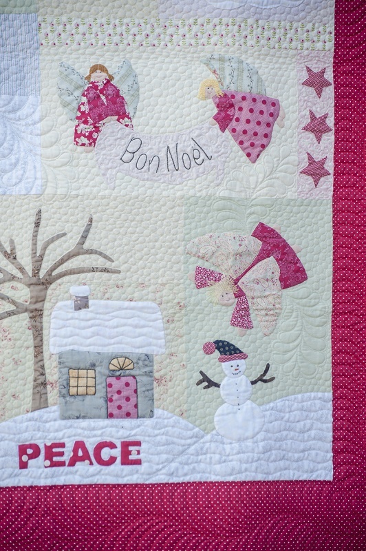 New Applique Quilt Pattern ANGELS 56x74