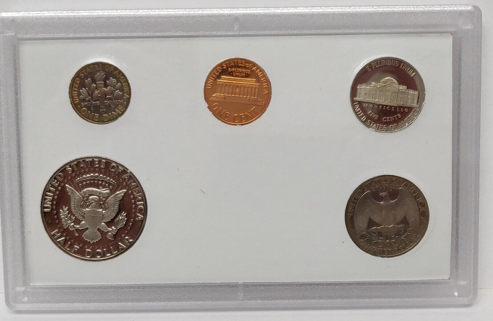 SAN FRANCISCO MINT PROOF COIN SET MIXED DATES
