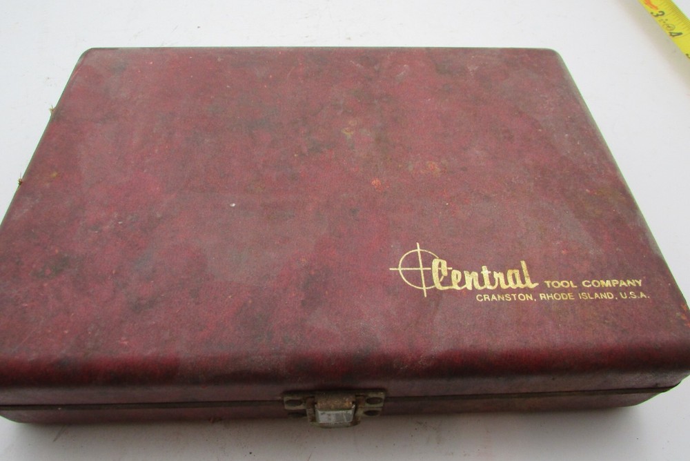 Vintage Central Tools Dial Indicator Set -- 1" Range