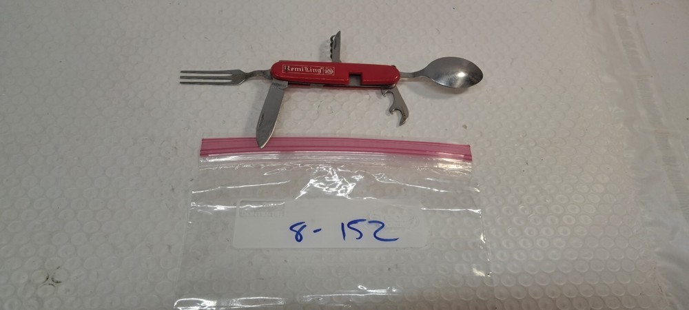 REMI LING MESS KIT MULTITOOL SPOON, KNIFE FORK BOTTLE OPENER