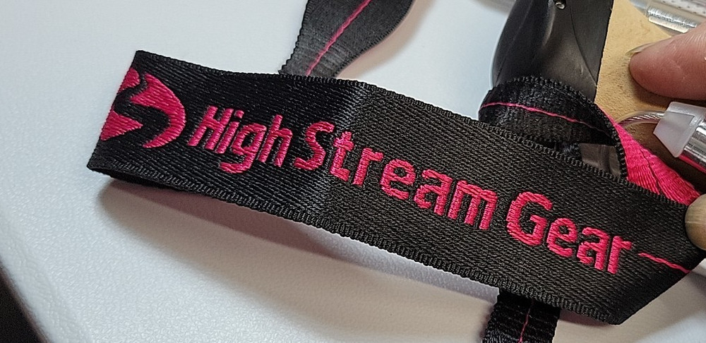 2-High Stream Gear Walking Sticks, Pink Lightweight Foldable & Extendable