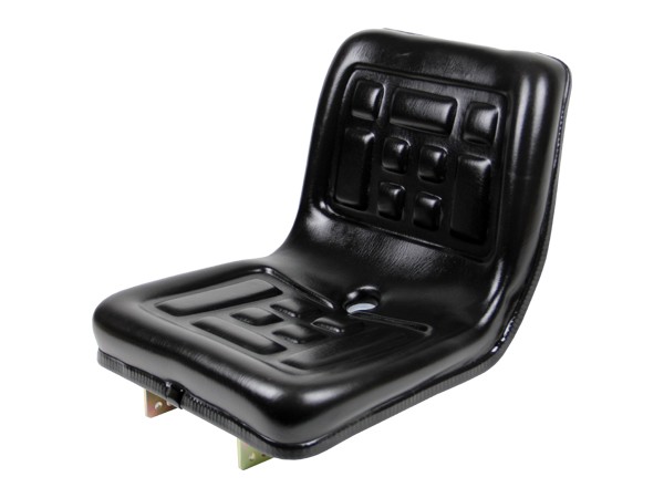 Polyurethane with Flip Brackets Black Seat Compact Tractor 520