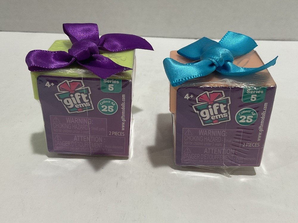 Gift’ems  Series 5 Mini Gift Boxes - Set Of 2 New