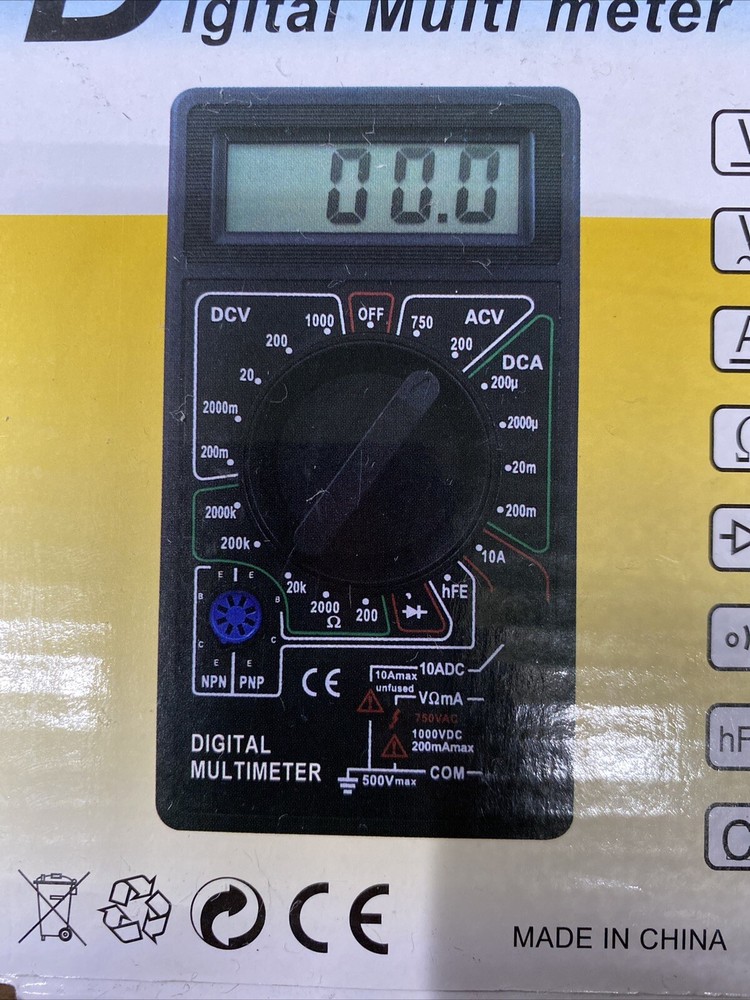 Series 830 Multi Metre Digital Tester Electicity