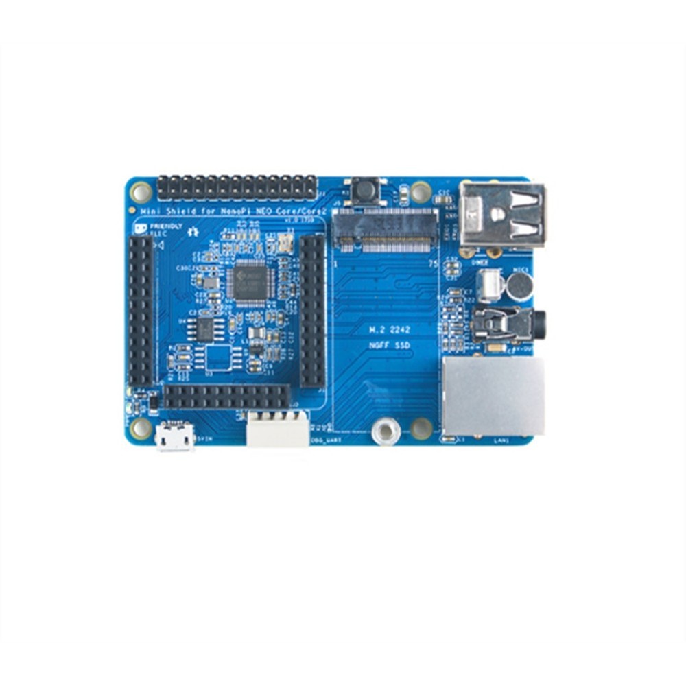 Shield for Core/Core2 SDK Carrier. Same Form Factor as RPi, Pas6141