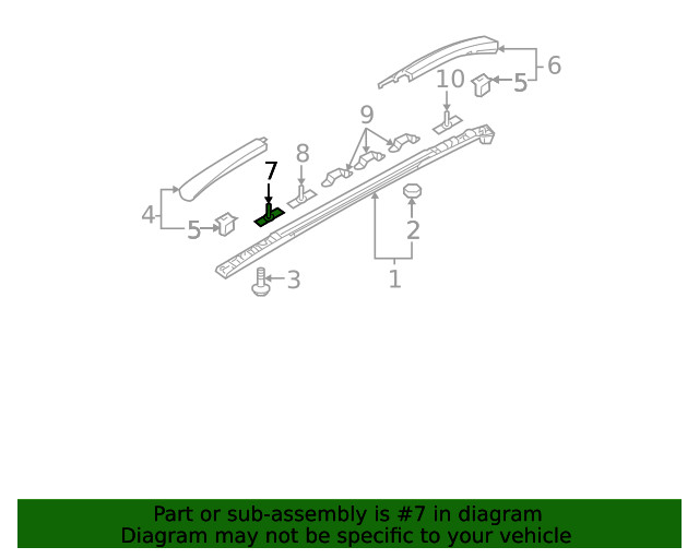 Genuine Kia Mount Bracket 67322-1F000