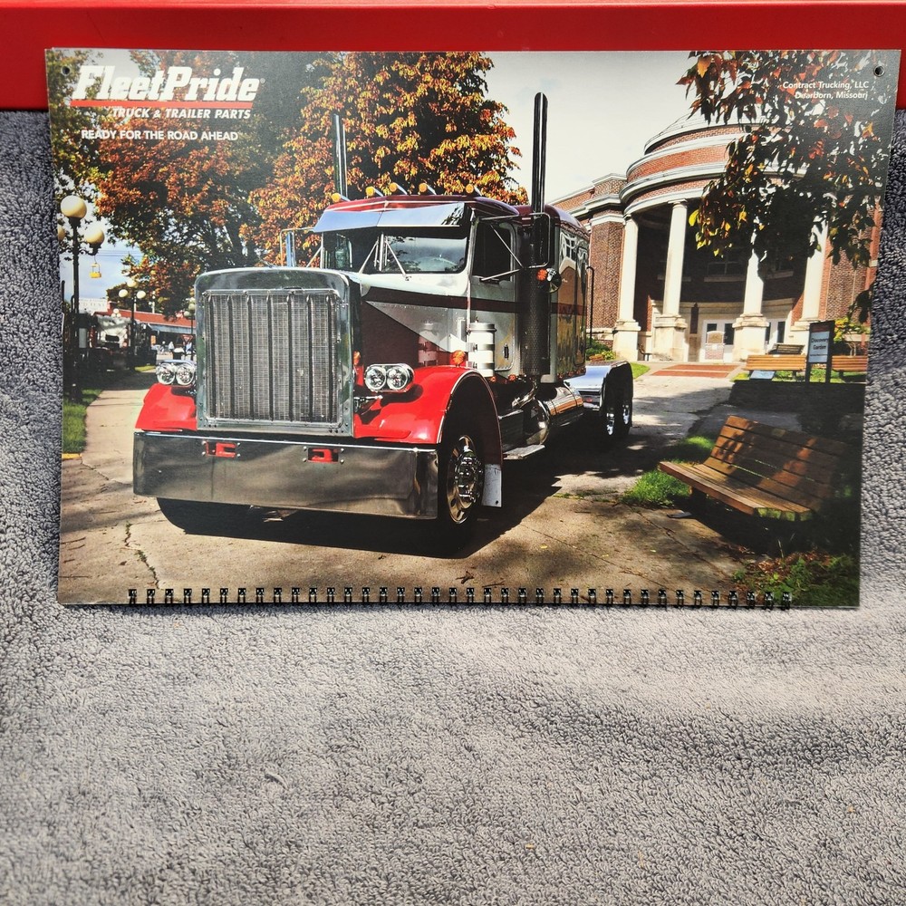 Fleetpride 2019 Calendar. Tractor Trailers. Excellent Condition.