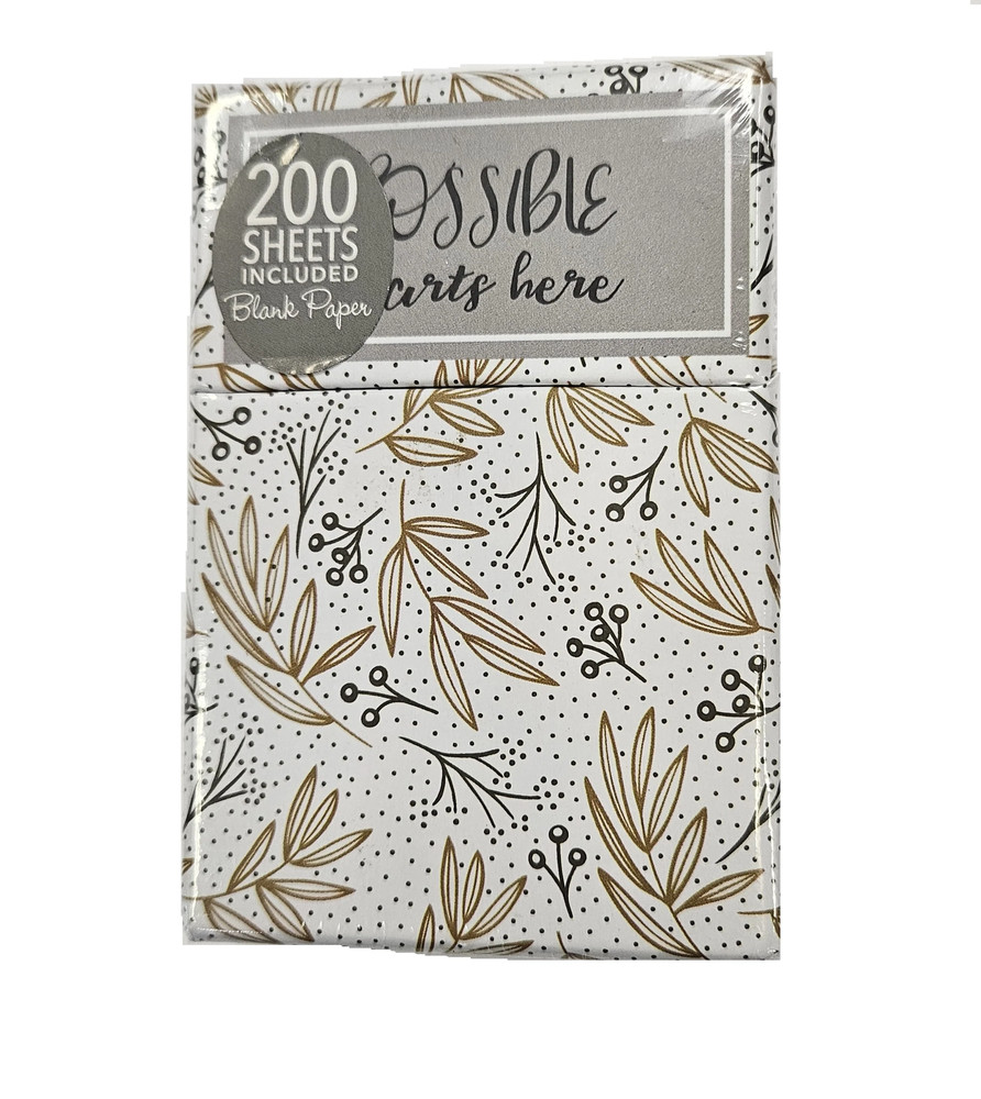 Flip Top Box Notes - Possible Starts Here - Boxed Blank Stationery