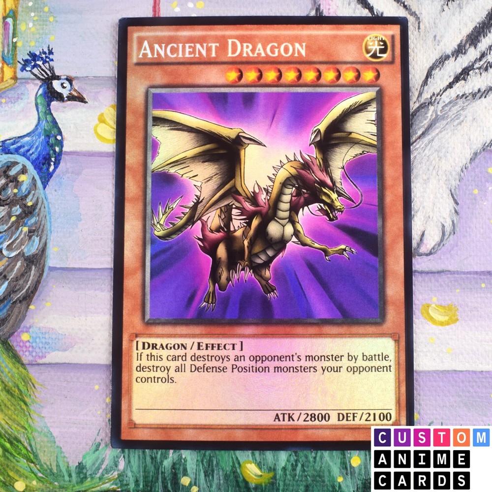 Ancient Dragon ANIME EFFECT HOLO card