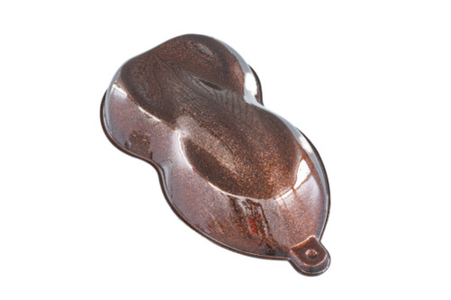 METAL FLAKE GLITTER - ROOT BEER BROWN