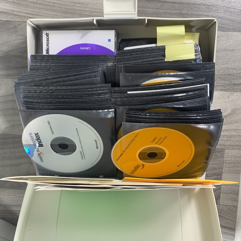 MSDN Microsoft Developer Jan 2001 Release Platforms Windows Library Studio Disks