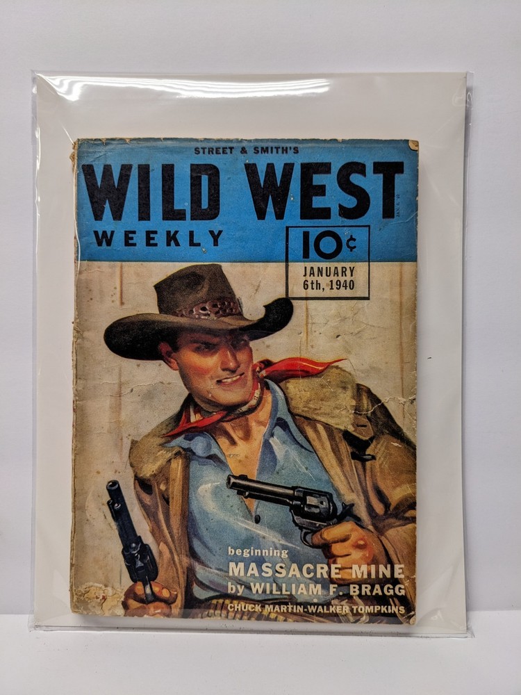 Wild West Weekly Pulp Jan 1940