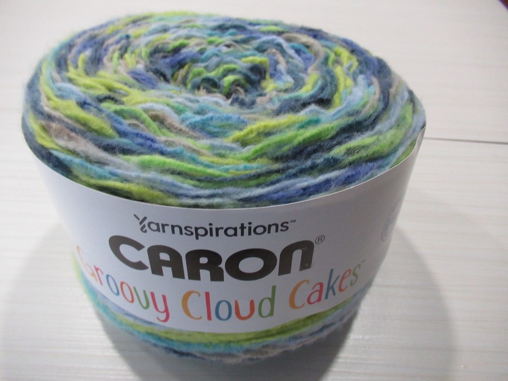 CARON GROOVY CLOUD CAKES.   MISTY MARVEL