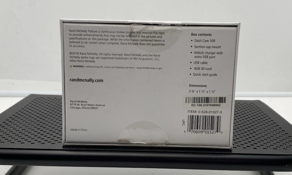 Rand McNally DashCam 100